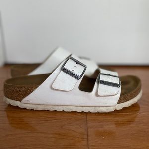 White Birkenstocks